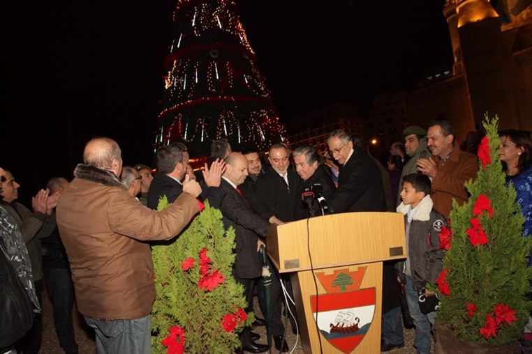 Christmas Tree at Beirut Martyrs Square 